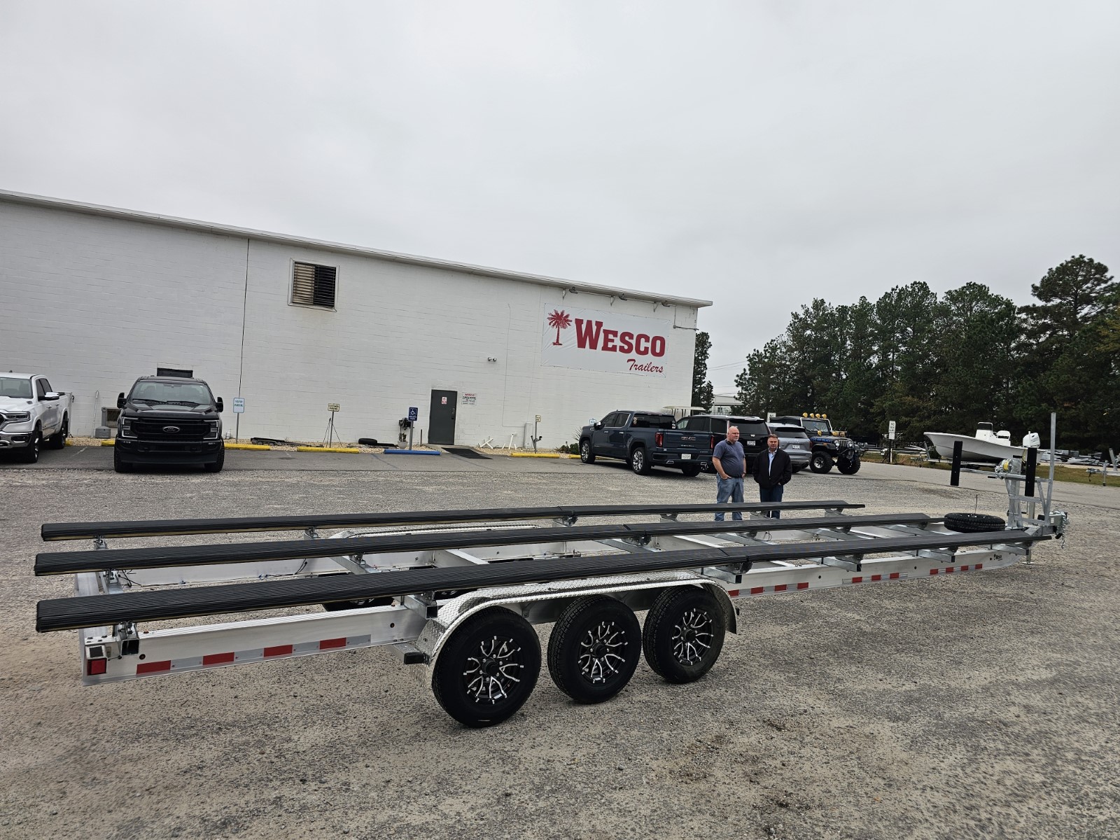 Aluminum Pontoon Trailers 11