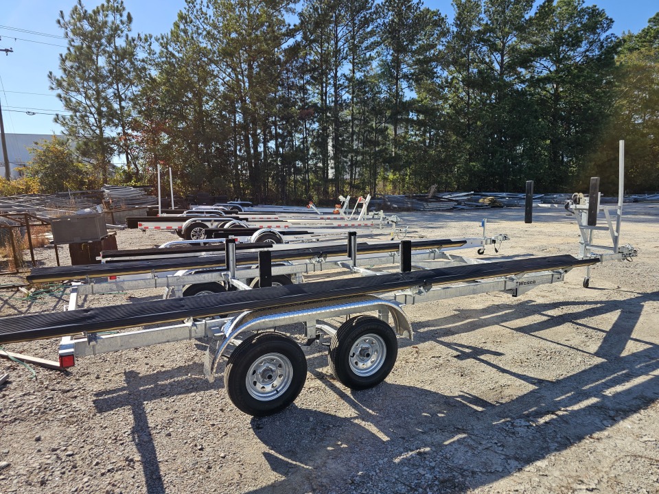 Galvanized Pontoon Trailers 12