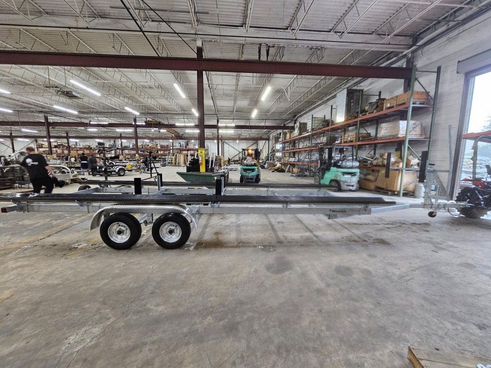 Galvanized Pontoon Trailers 4