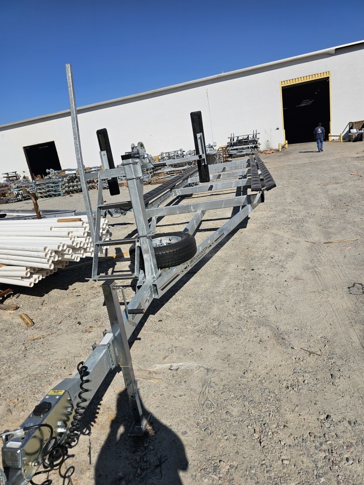 Galvanized Pontoon Trailers 8